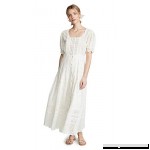 LOVESHACKFANCY Women's Helena Dress Ivory B07PDZ4B1Y